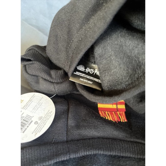 NEW Wizarding World Harry Potter Gryffindor Pet Dog Puppy Hoodie Size Small S - Picture 5 of 8